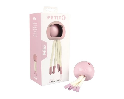 Educational dog toy Petit Milo, pink
