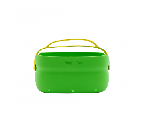 Косметичка двойная Fangoofun, зеленая (F531)
