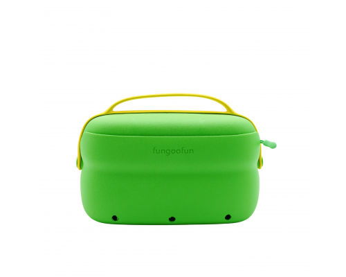 Косметичка двойная Fangoofun, зеленая (F531)